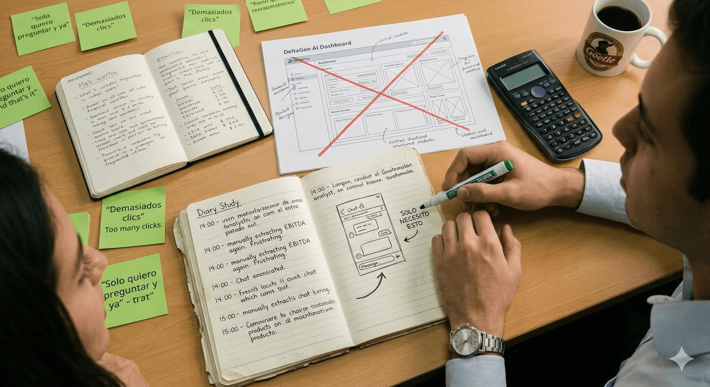 Diary study findings from analyst workflows